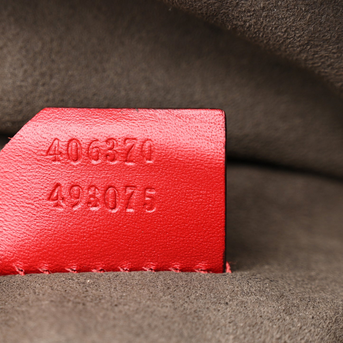 Guccissima Signature Day Backpack Hibiscus Red