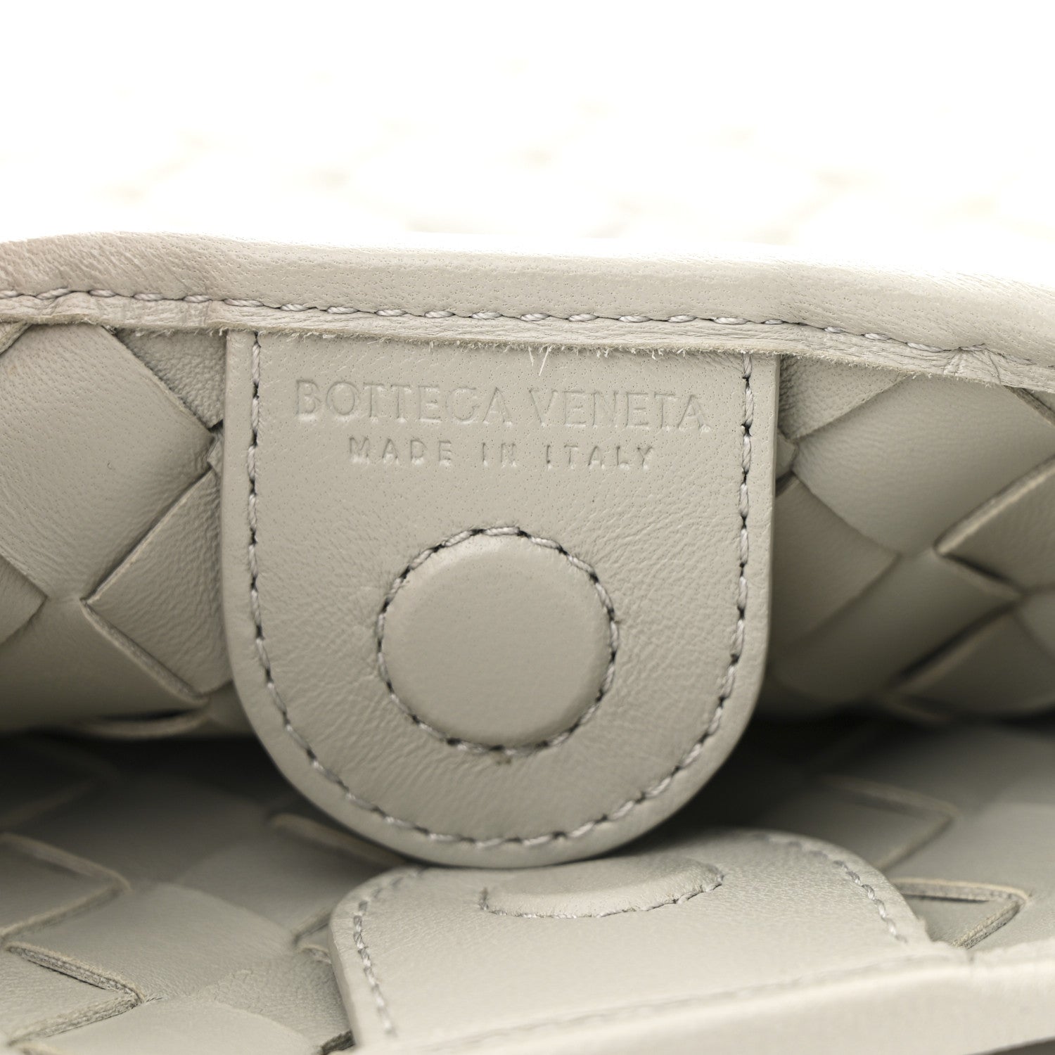 Bottega Veneta Nappa Intrecciato Sardine Bag Agate Grey 7 of 11