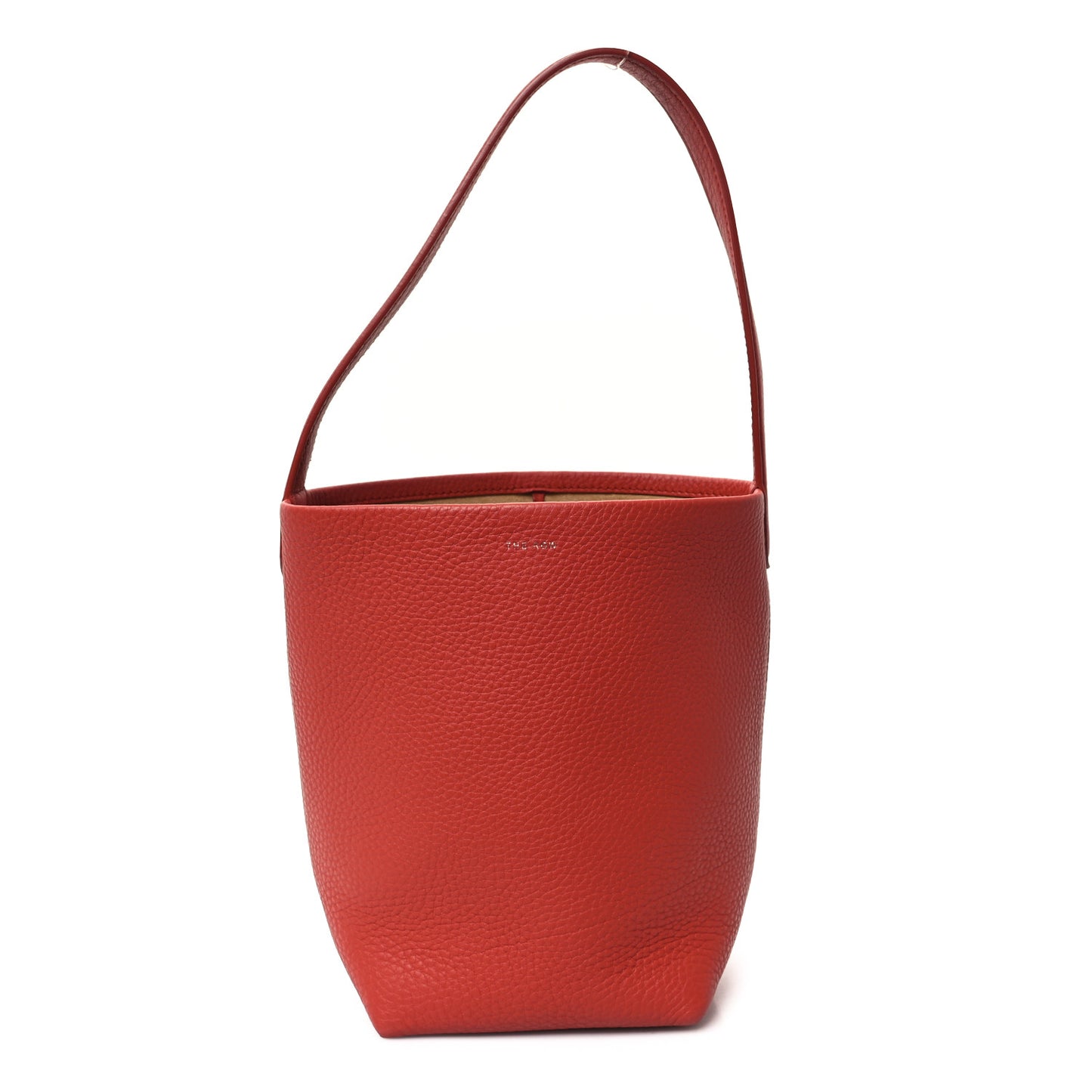 Grained Calfskin Small N/S Park Tote Rust