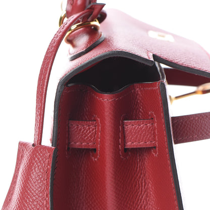 Hermes Epsom Kelly Sellier 25 Rouge Grenat 22 of 39