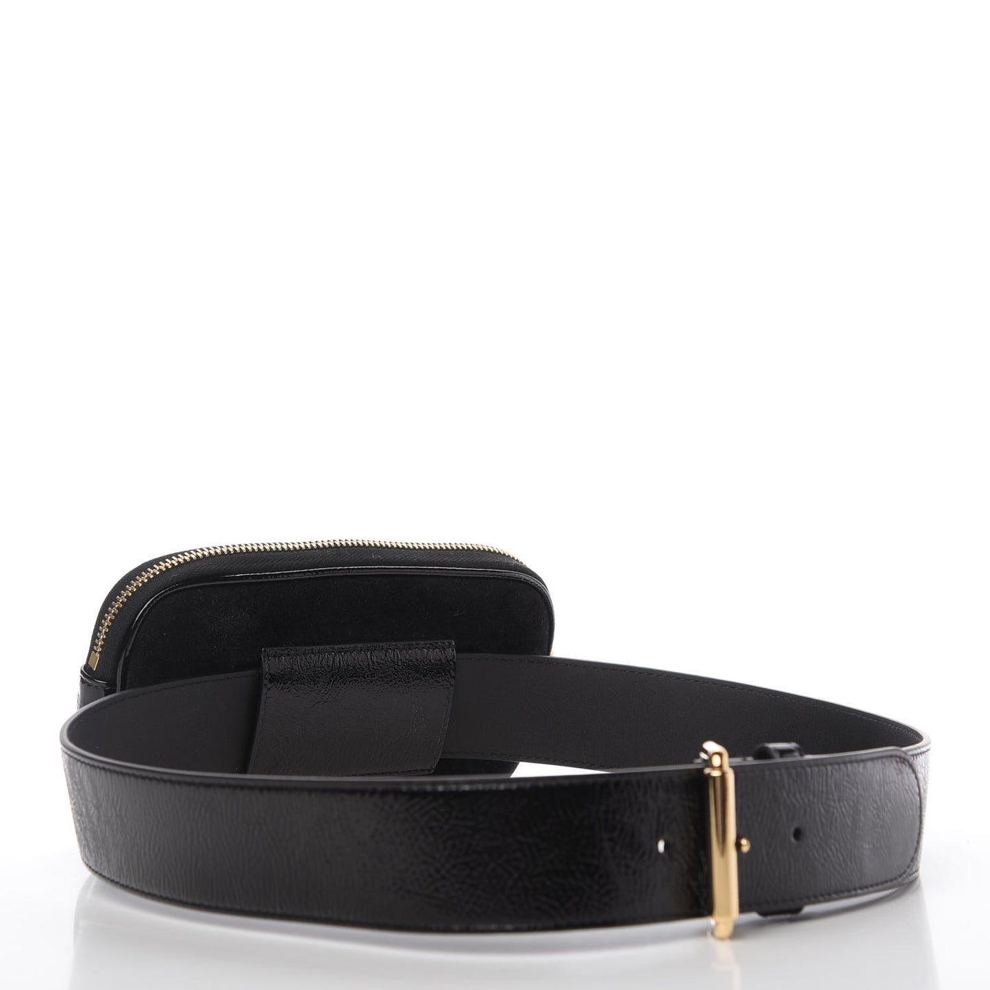 Suede Patent Ophidia Belted iPhone Case 85 34 Black