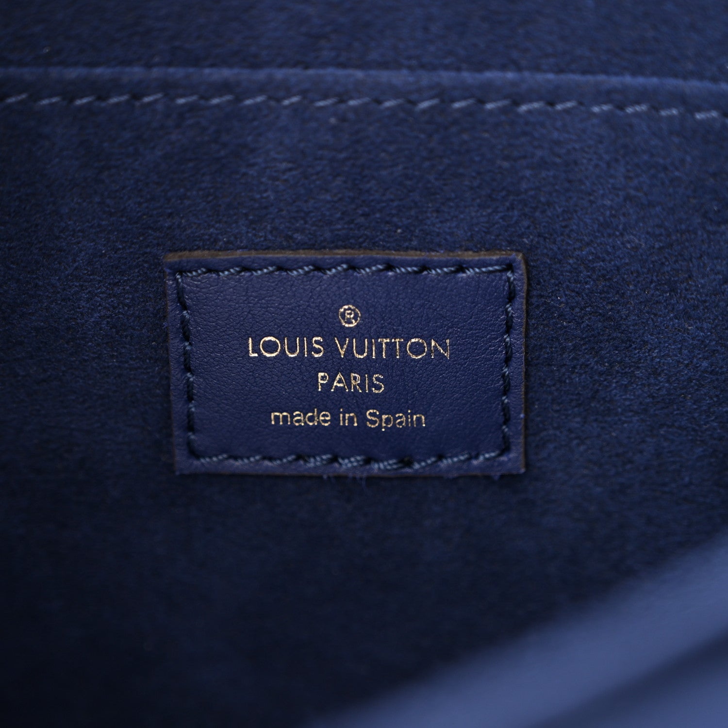 Louis Vuitton Empreinte Monogram Dauphine MM Blue Myrtle 7 of 10