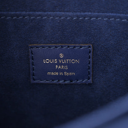 Louis Vuitton Empreinte Monogram Dauphine MM Blue Myrtle 7 of 10