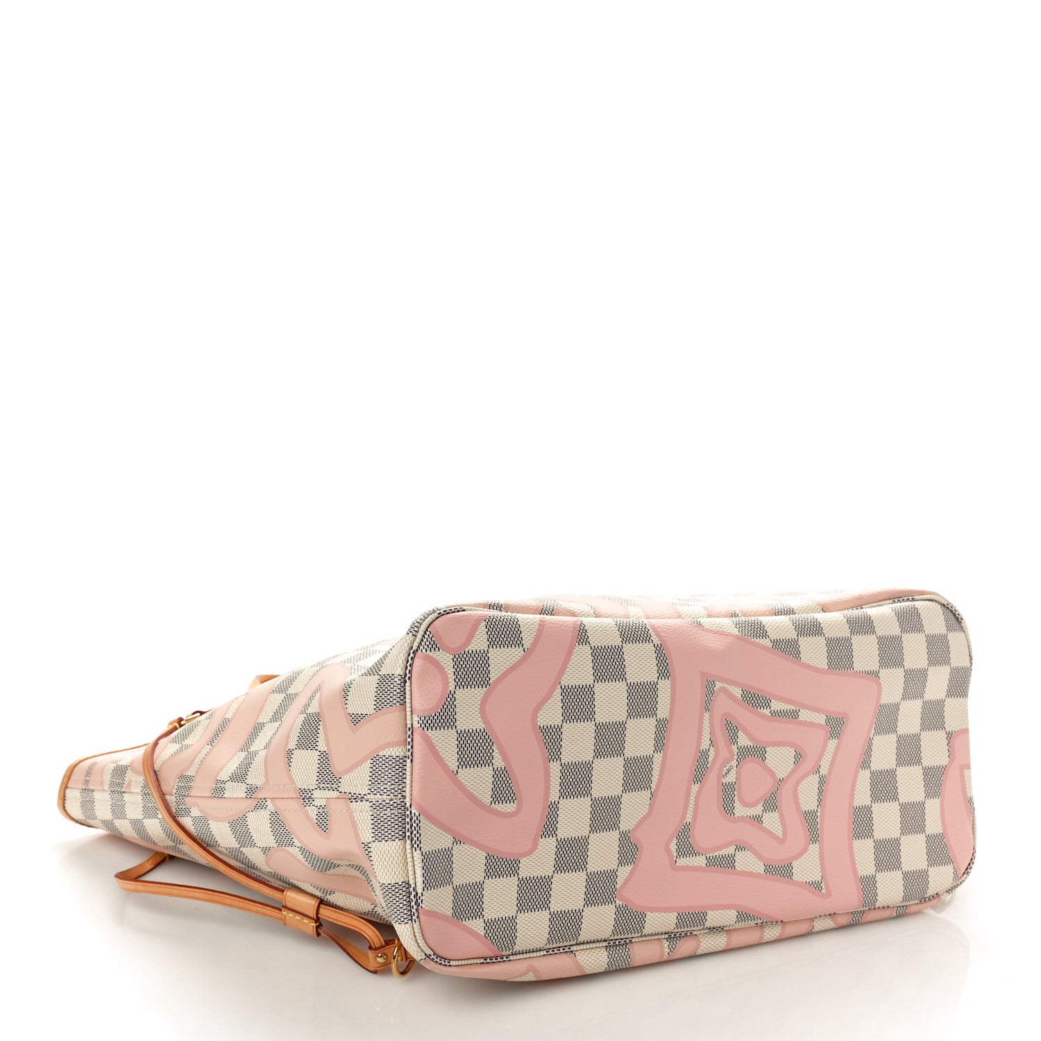 Louis Vuitton Damier Azur Tahitienne Neverfull MM 4 of 10