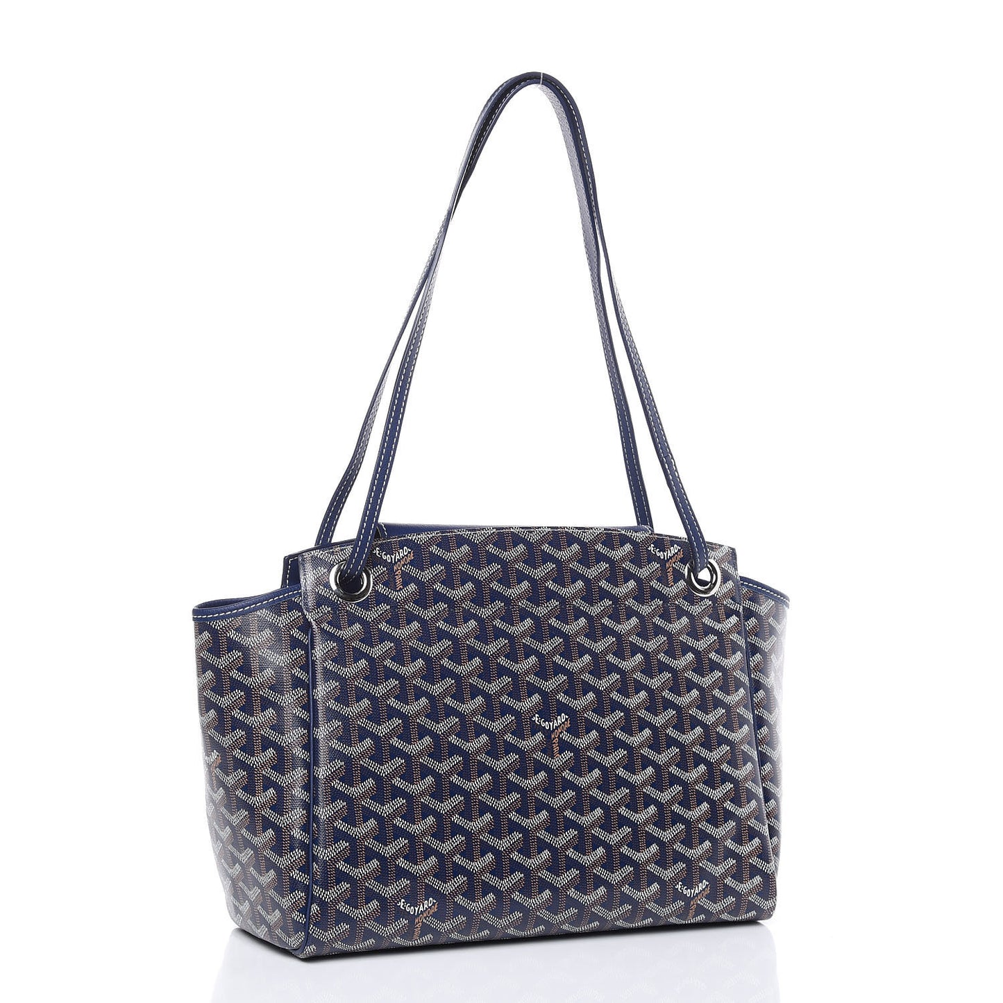 Goyardine Rouette PM Blue Marine