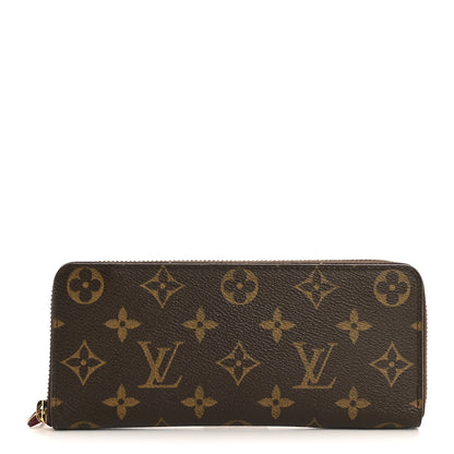 Louis Vuitton Monogram Clemence Wallet Fuchsia 1 of 6