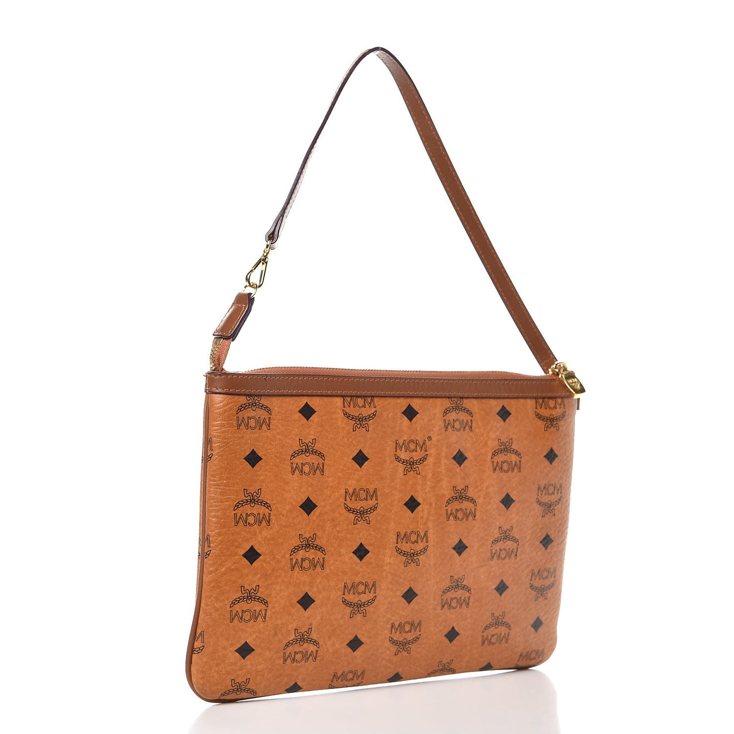 Visetos Liz Shopper Tote Pouch Cognac