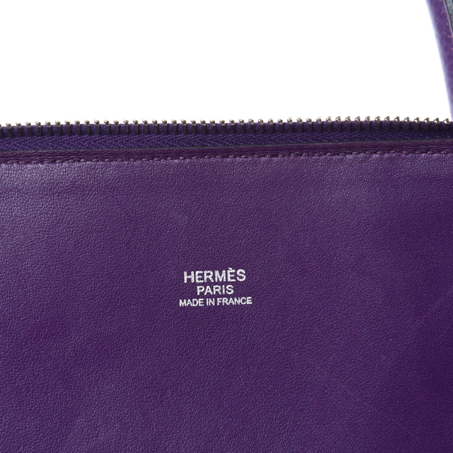 Hermes Taurillon Clemence Bolide 31 Ultraviolet 10 of 12