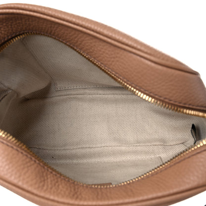 Gucci Pebbled Calfskin Small Soho Disco Bag Camelia 5 of 10