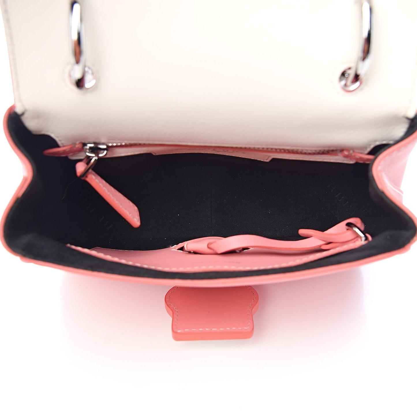 Trench Calfskin Small DK88 Top Handle Bag Sugar Pink Natural