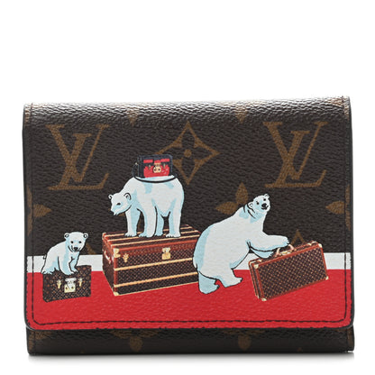 Louis Vuitton Monogram 2017 Christmas Animation Victorine Wallet 1 of 7