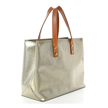 Louis Vuitton Vernis Reade PM Silver 3 of 16
