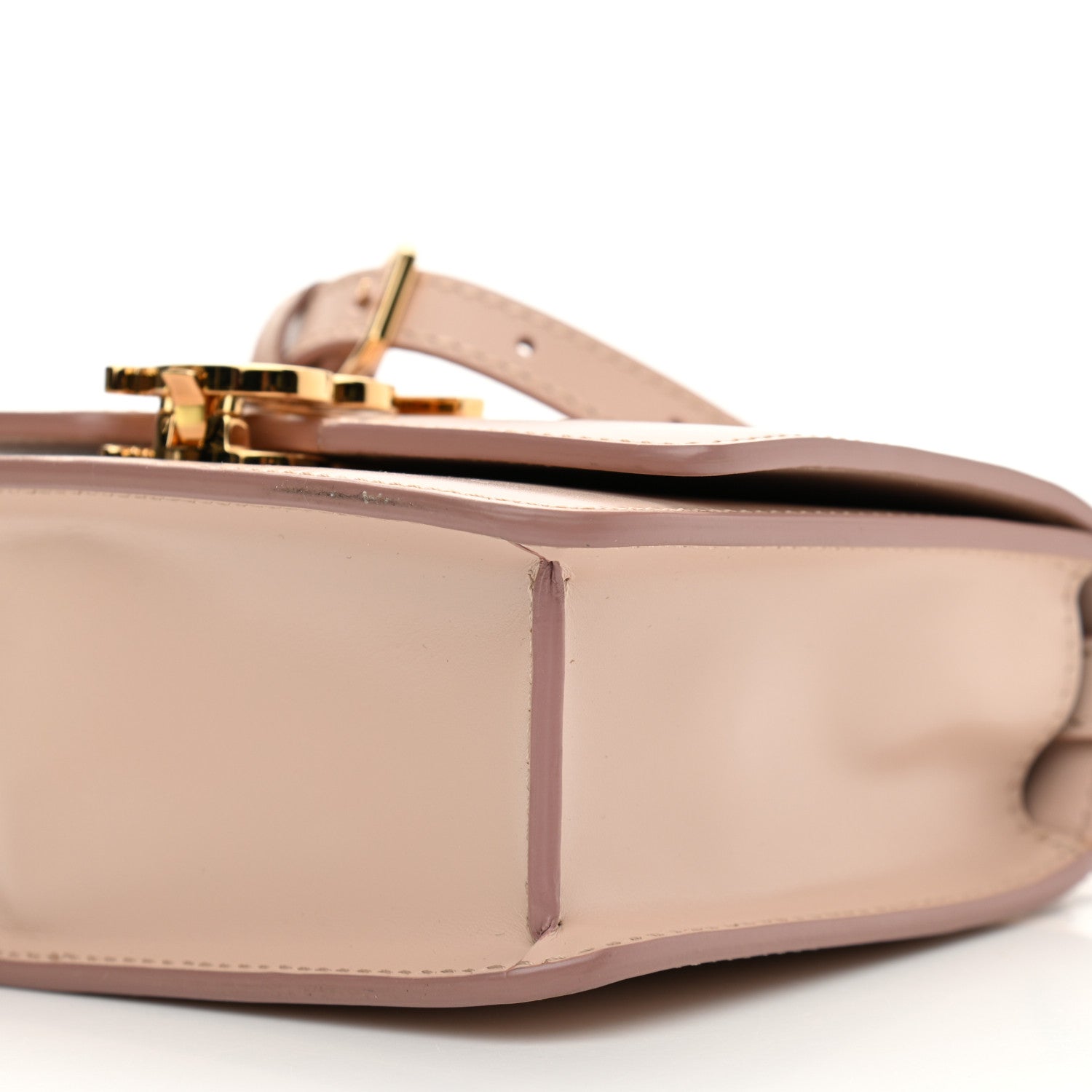 Burberry Calfskin Small TB Bag Rose Beige 9 of 11