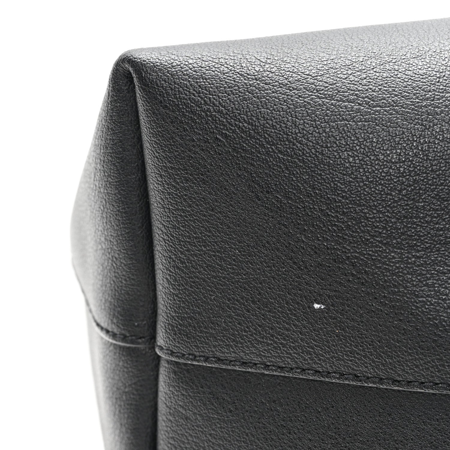 Saint Laurent Calfskin Large Shopping Tote Black 12 of 13