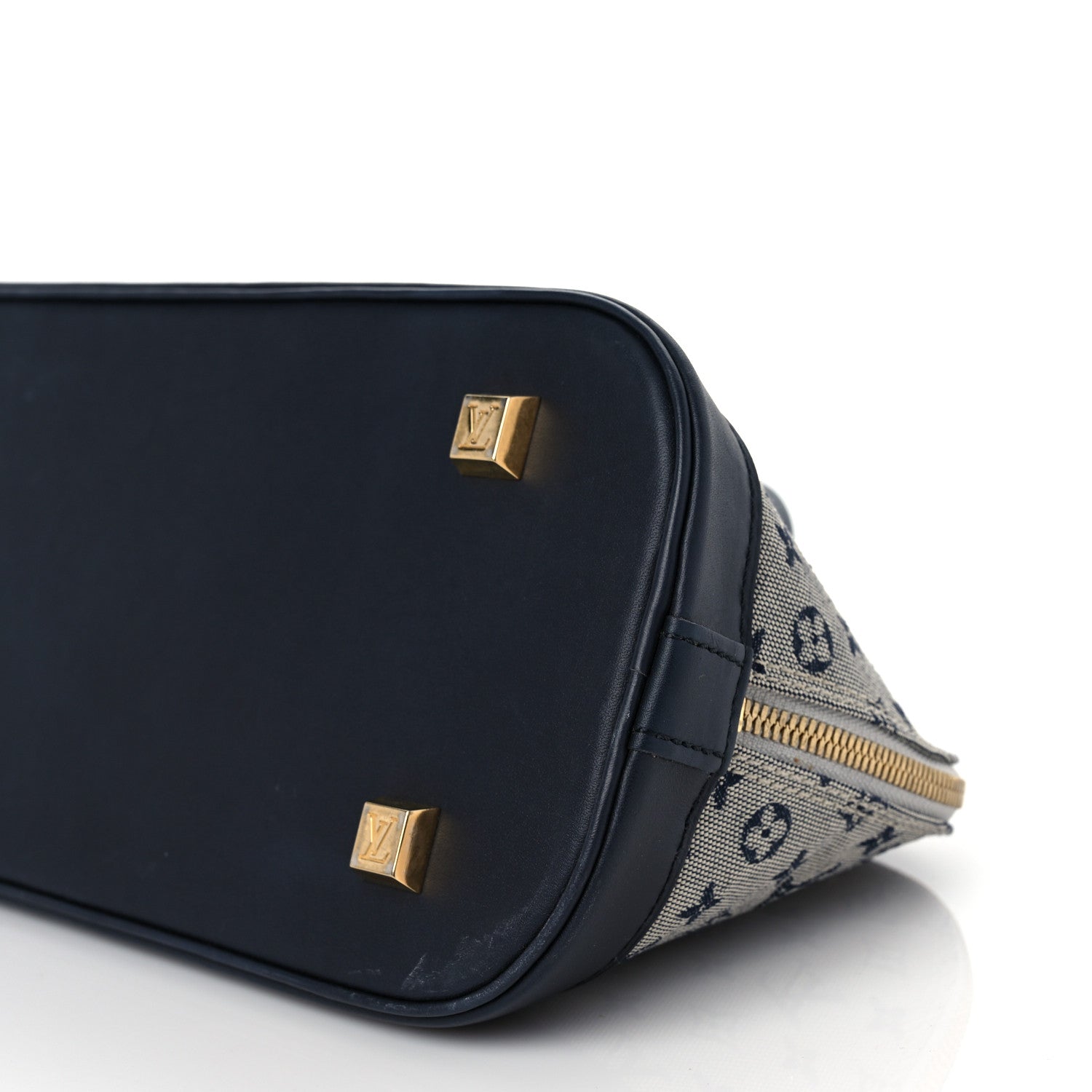 Louis Vuitton Mini Monogram Alma Long Blue 8 of 8