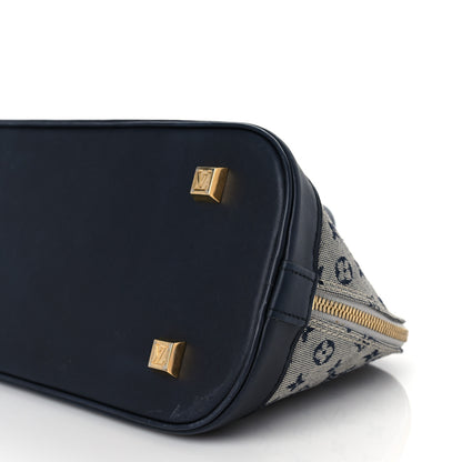 Louis Vuitton Mini Monogram Alma Long Blue 8 of 8