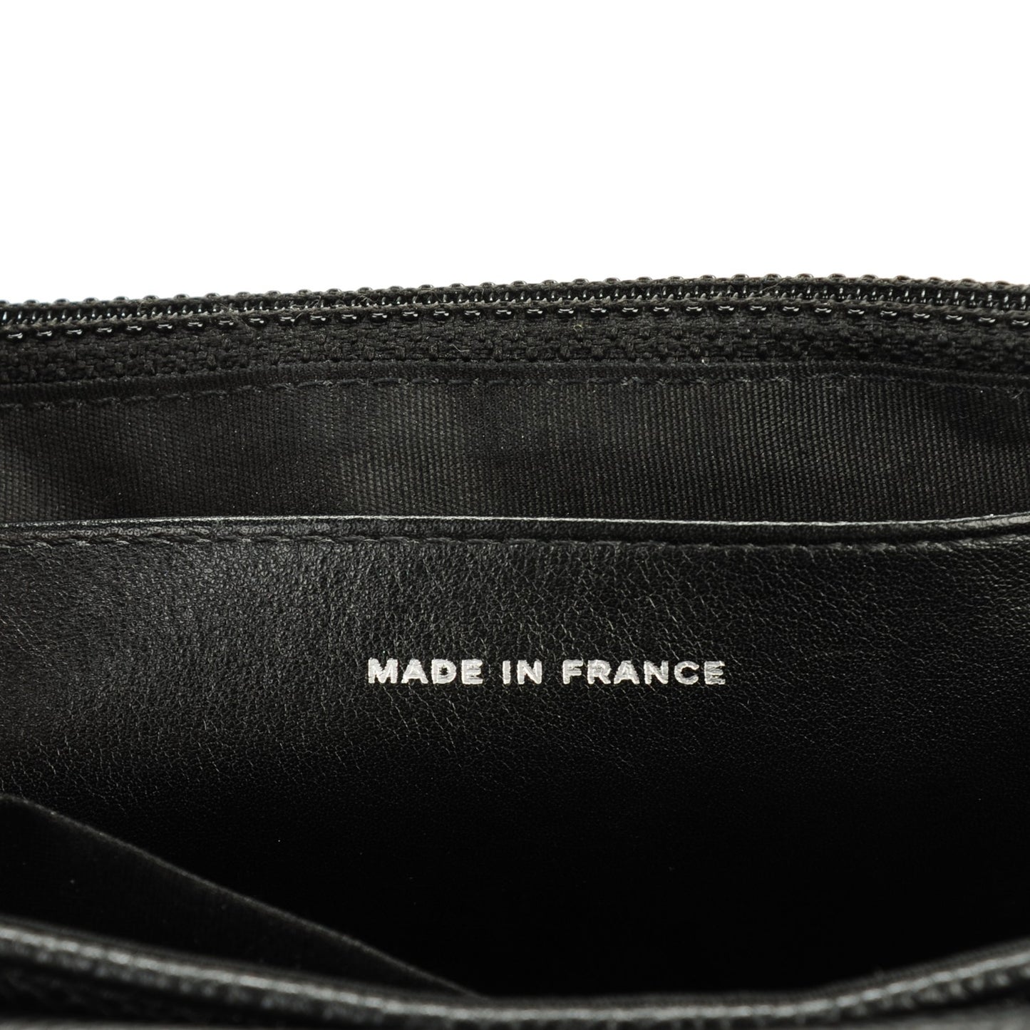 Caviar Half Moon Wallet On Chain WOC Black