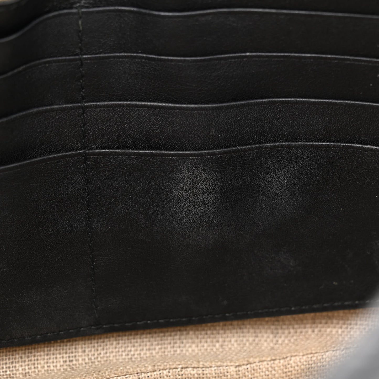 Microguccissima Mini Bree Messenger Bag Black