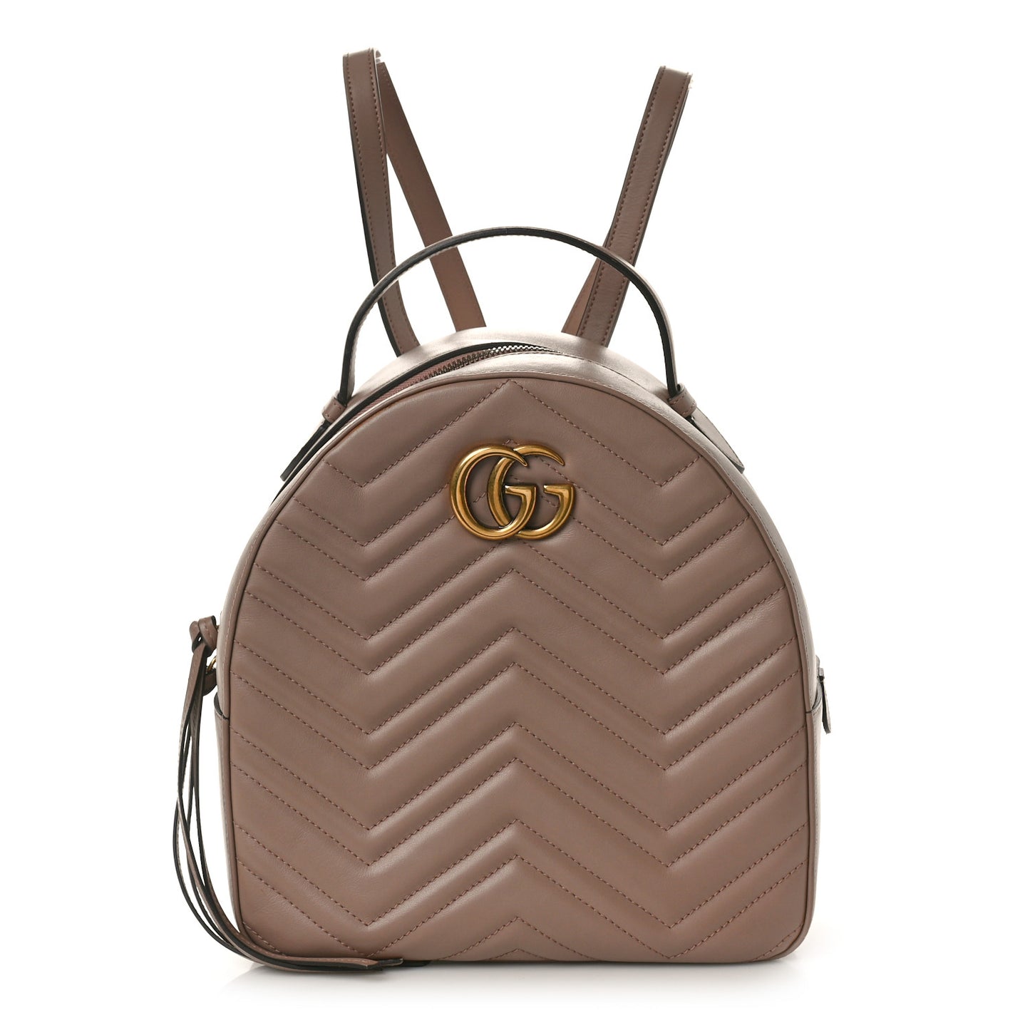 Calfskin Matelasse GG Marmont Backpack Porcelain Rose