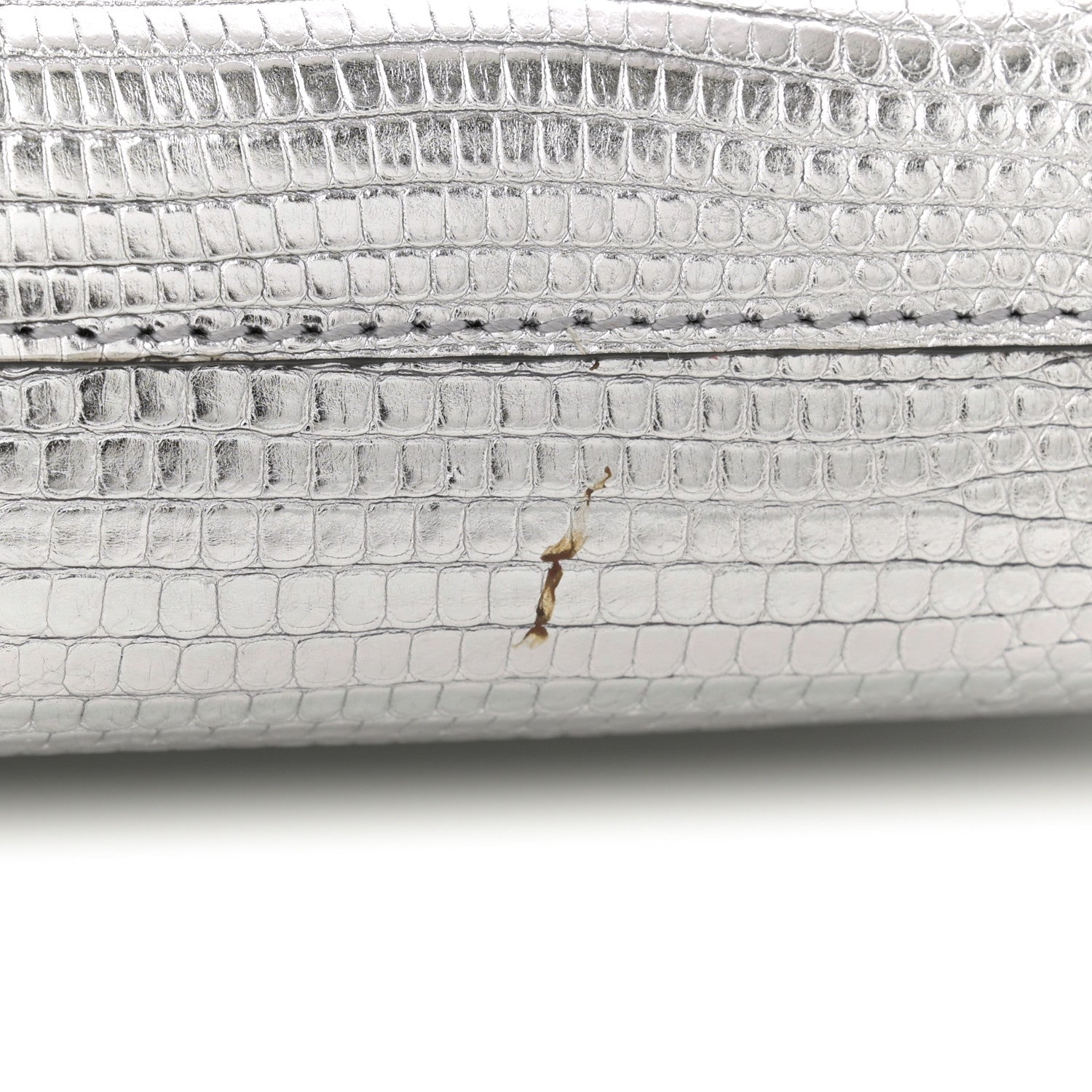 Gucci Lizard Mini Dionysus Chain Wallet Silver 11 of 12
