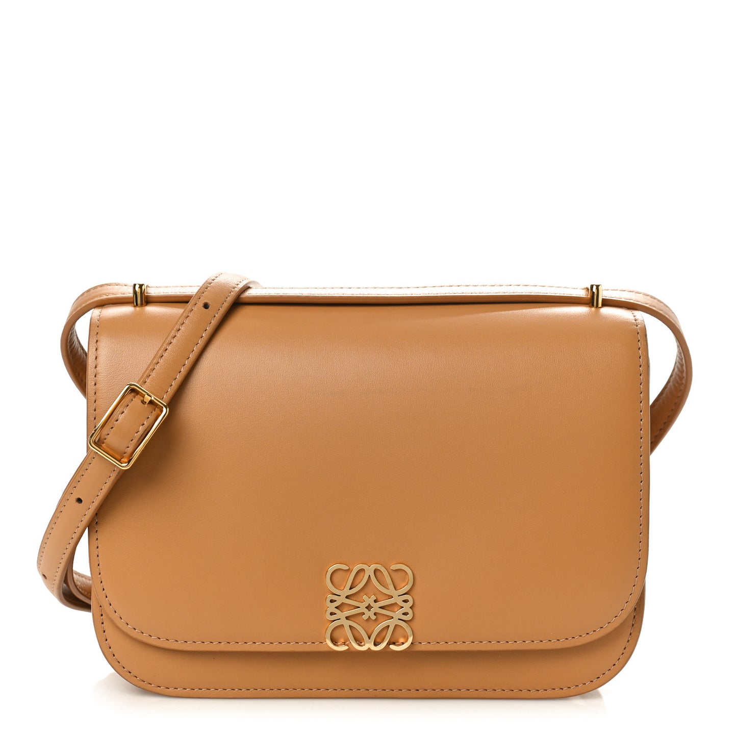 Silk Calfskin Goya Bag Warm Desert