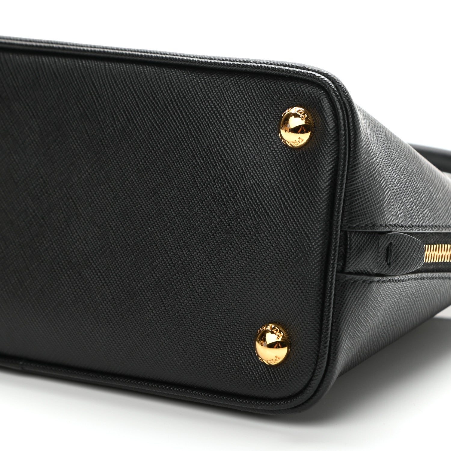 Prada Saffiano Lux Mini Promenade Tote Black 6 of 10