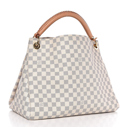 Louis Vuitton Damier Azur Artsy MM 3 of 9
