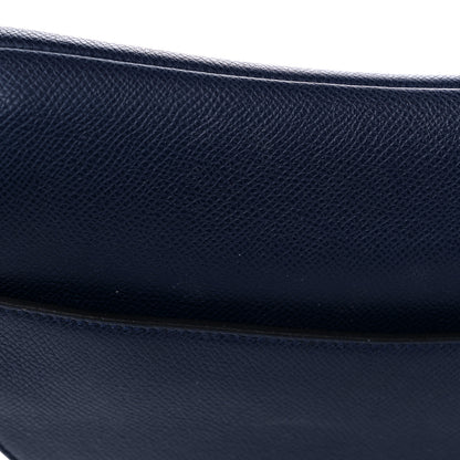 Christian Dior Grained Calfskin Saddle Bag Indigo 13 of 13