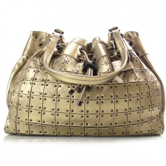 Prorsum Leather Large Studded Warrior Gold