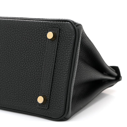Hermes Togo Birkin 25 Black 9 of 10