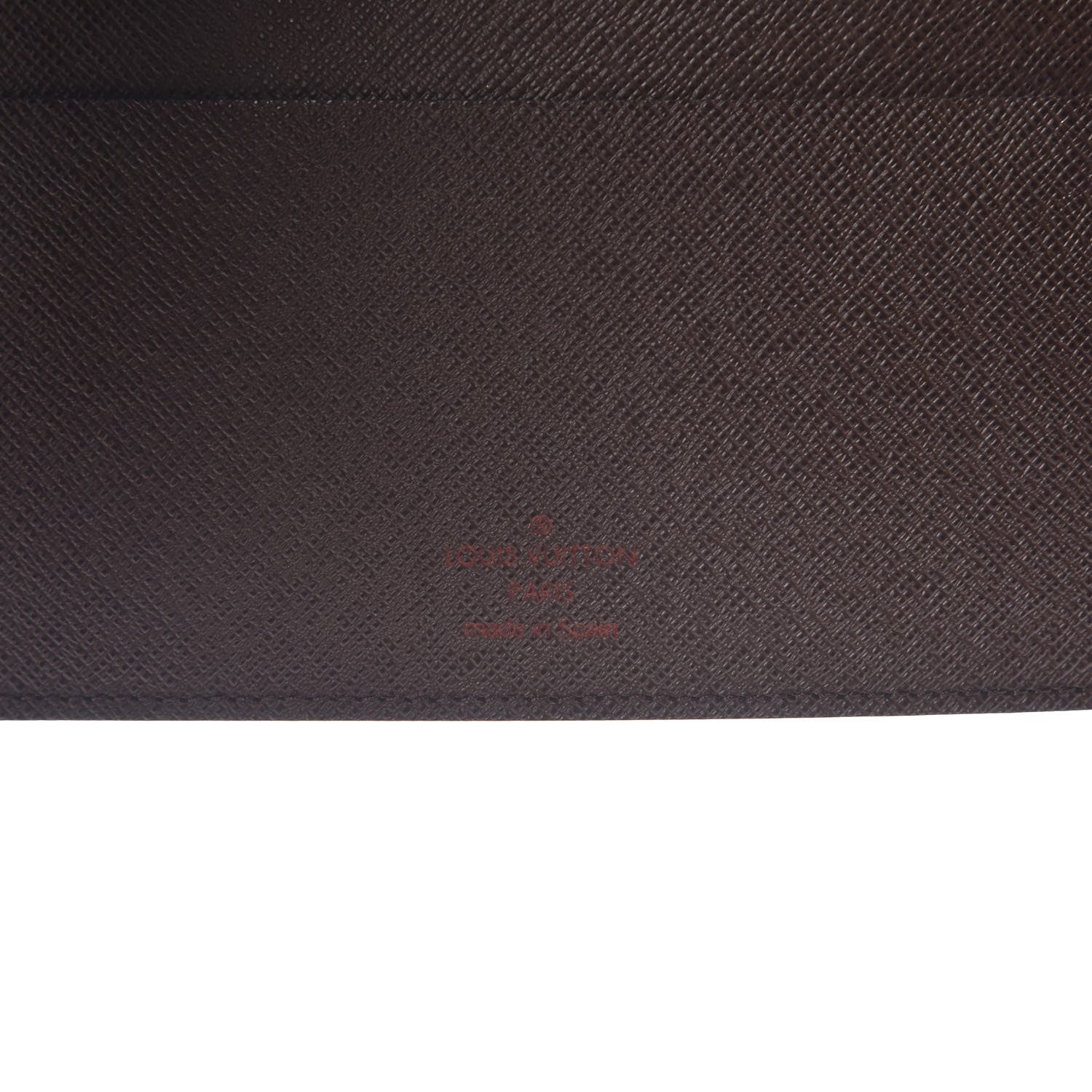 Louis Vuitton Damier Ebene Desk Agenda Cover 6 of 6