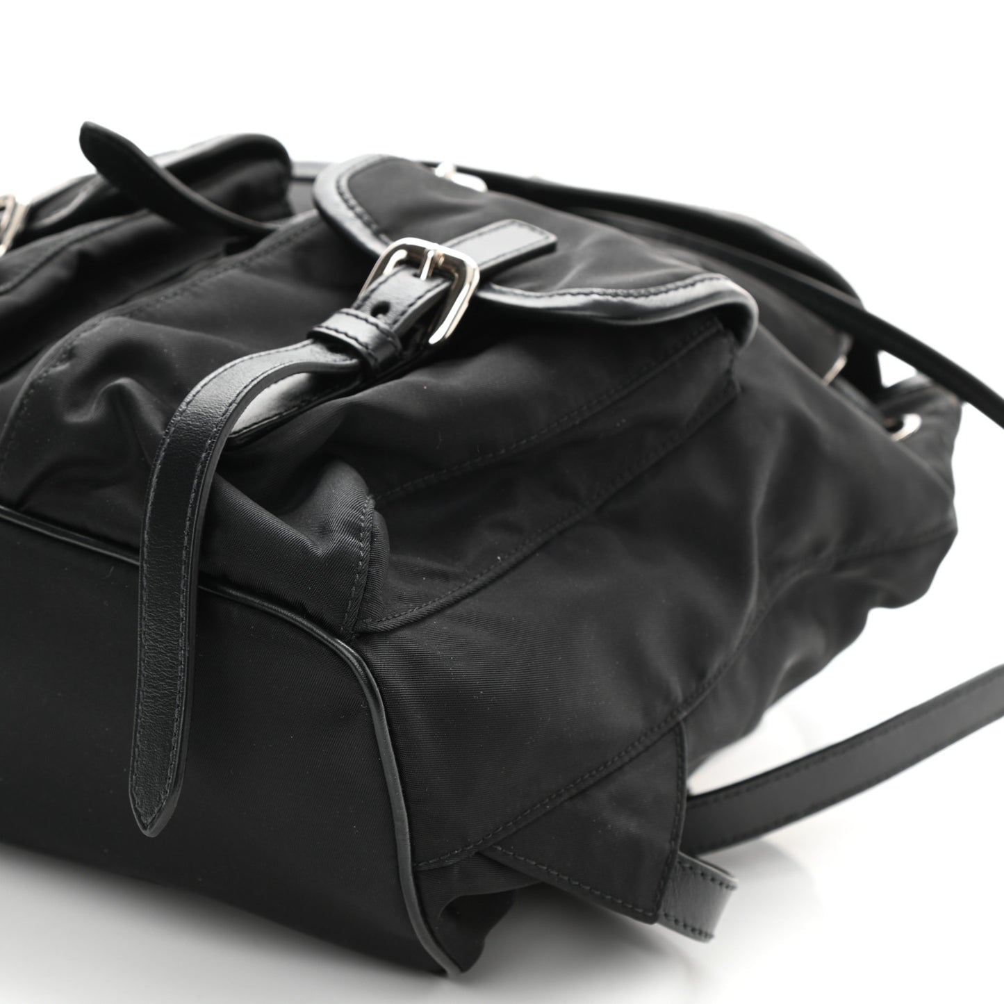 Tessuto Nylon Vitello Backpack Black
