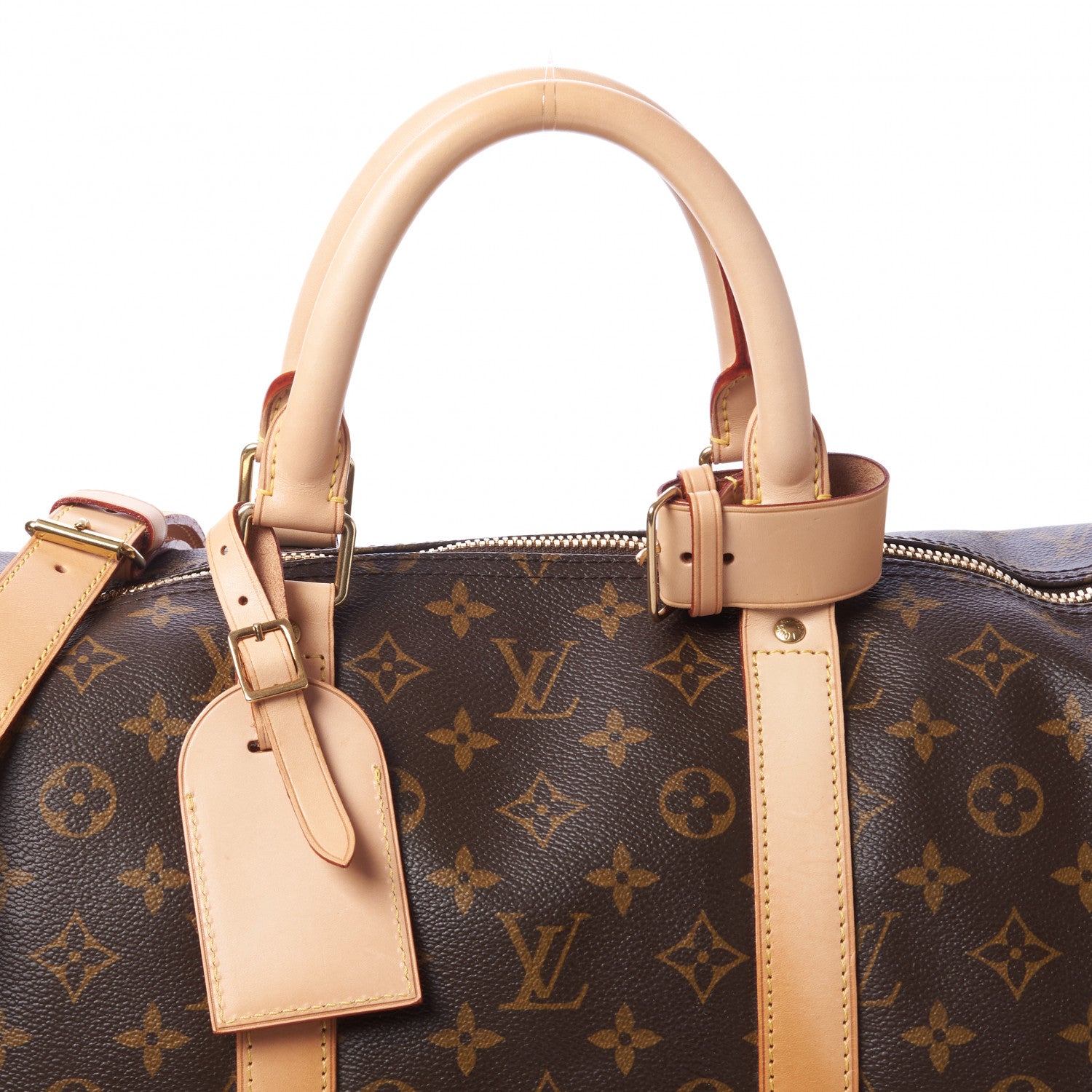 Louis Vuitton Monogram Keepall Bandouliere 55 8 of 10
