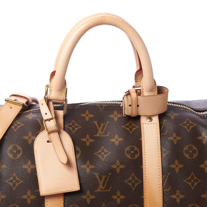 Louis Vuitton Monogram Keepall Bandouliere 55 8 of 10