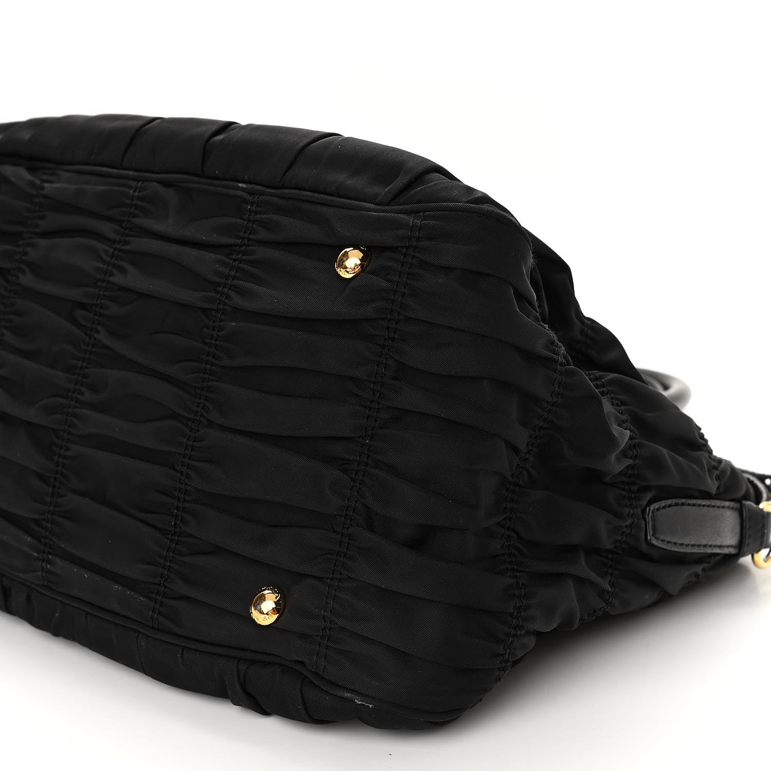 Prada Tessuto Nylon Gaufre Tote Black 8 of 8