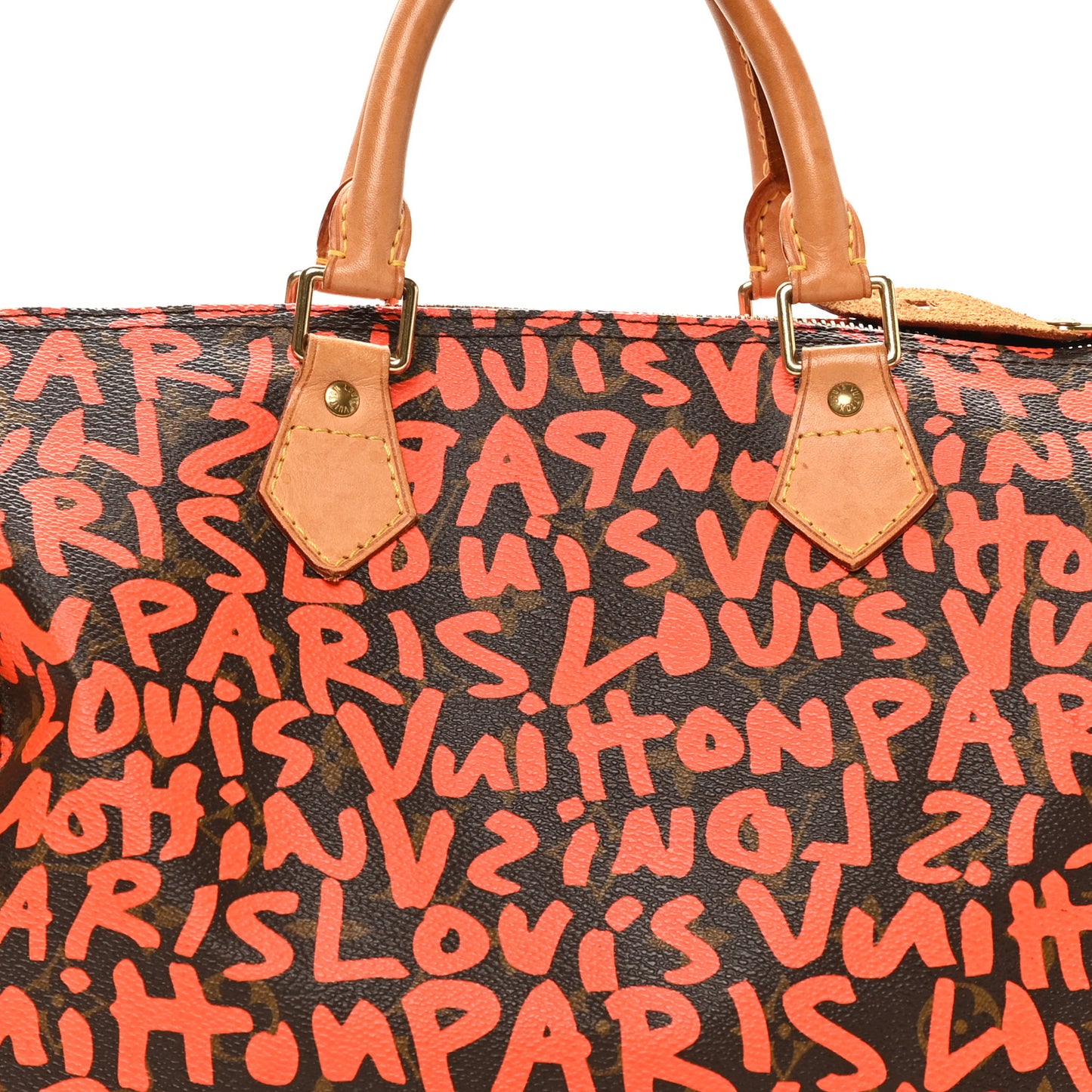 Monogram Graffiti Speedy 30 Orange