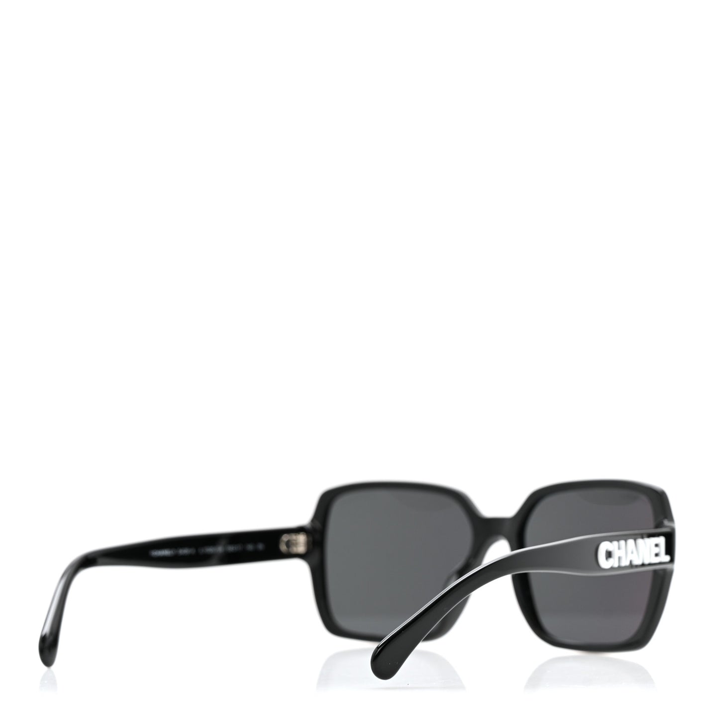 Acetate Square Sunglasses 5408-A Black