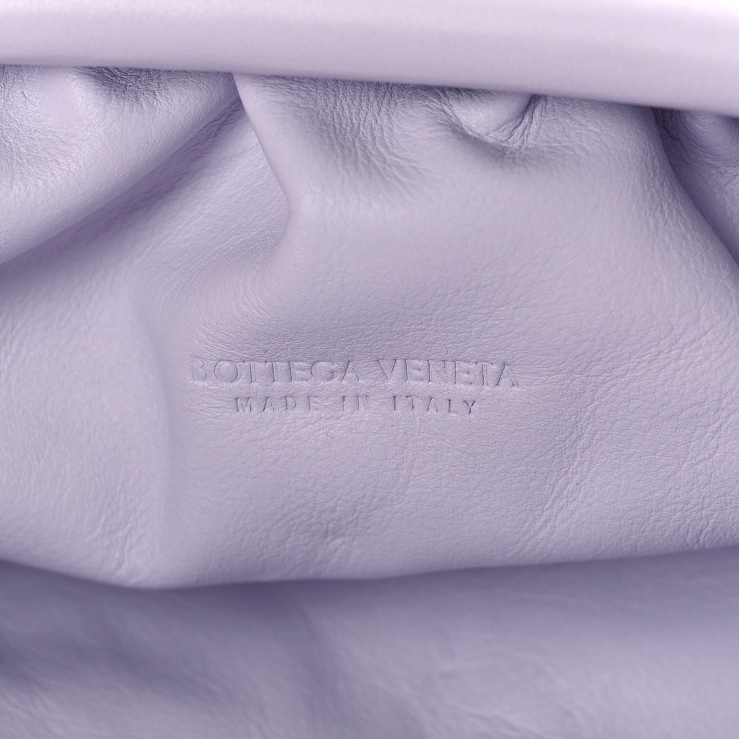 Butter Calfskin The Mini Pouch Lilac