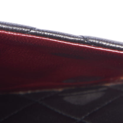 Chanel Lambskin Quilted Medium Double Flap Black 10 of 10