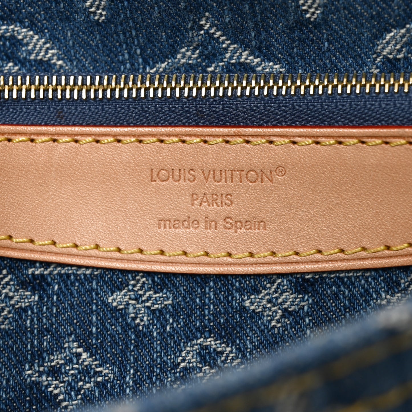 Monogram Denim Diane Blue