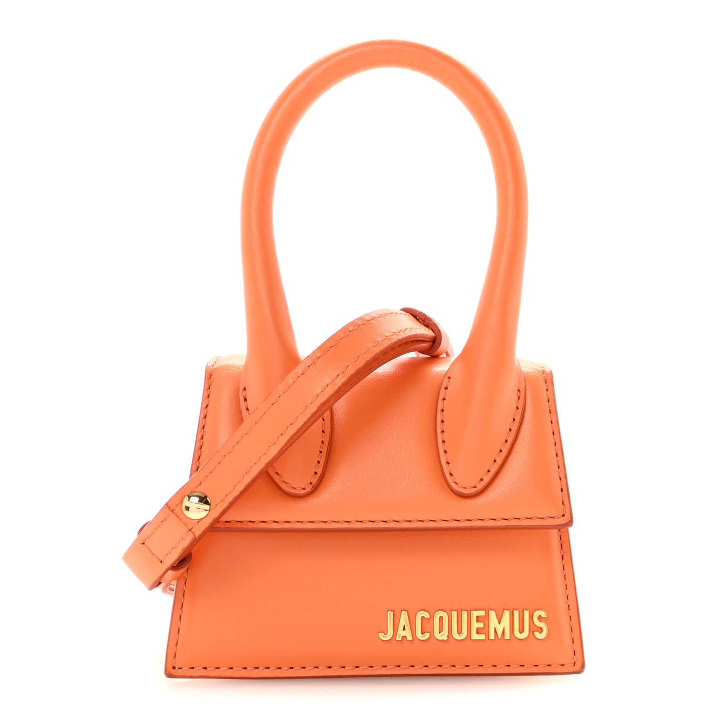Smooth Calfskin Le Chiquito Orange
