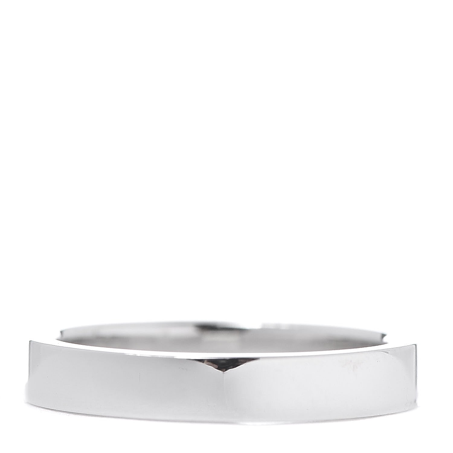 Tiffany Platinum 3mm Essential Wedding Band Ring 47 4 1 of 4