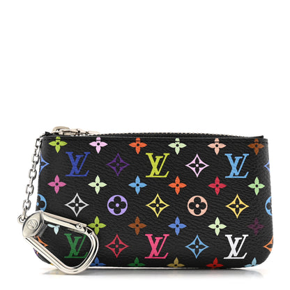 Louis Vuitton LV X TM Monogram Multicolor Key Pouch Black 1 of 7