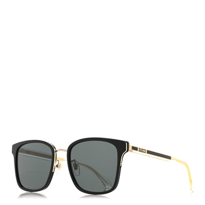 Gucci Acetate Specialized Fit Square Sunglasses GG0563SK Havana 1 of 8