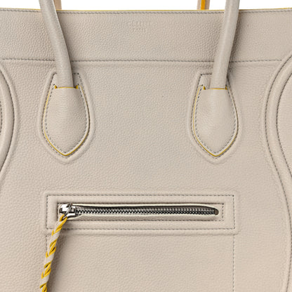 Celine Grained Calfskin Medium Phantom Luggage Powder 7 of 15