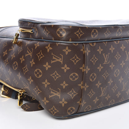 Louis Vuitton Monogram Cuir Slate Backpack Blue 9 of 10