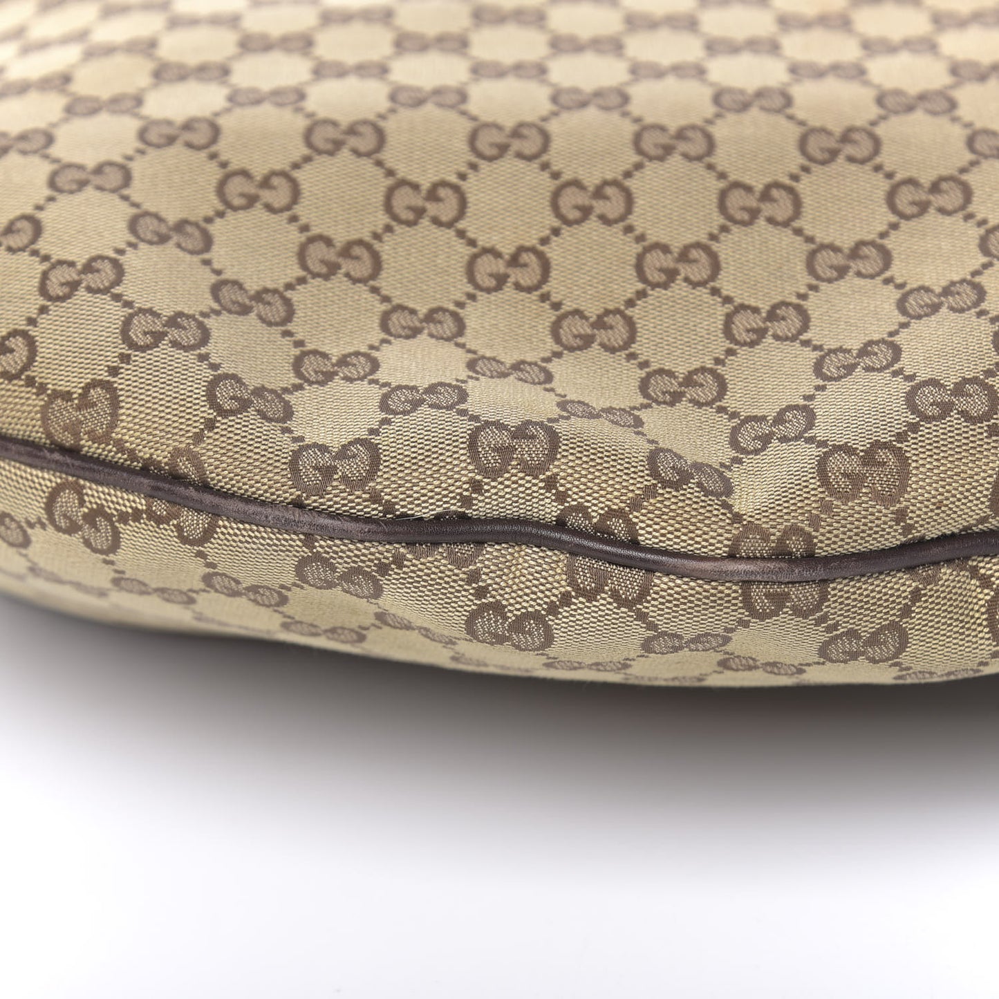 Monogram Large Wave Hobo Dark Brown