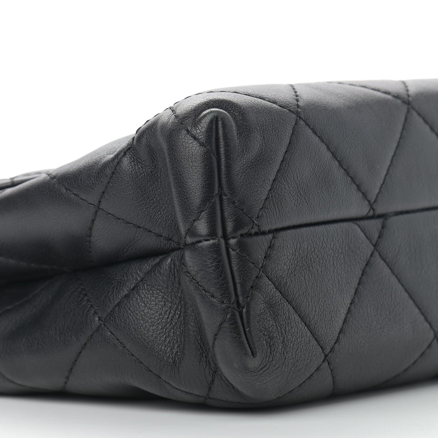 Calfskin Quilted In The Business Flap Bag Black