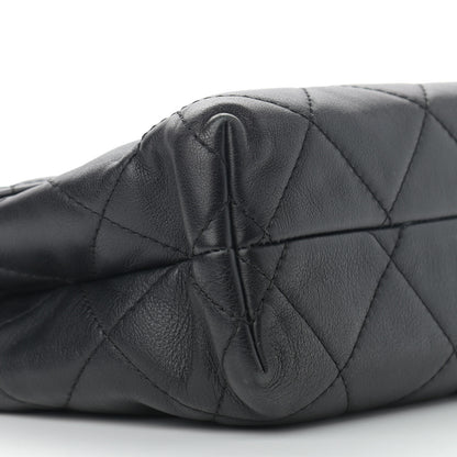 Chanel Calfskin Quilted In The Business Flap Bag Black 9 of 13