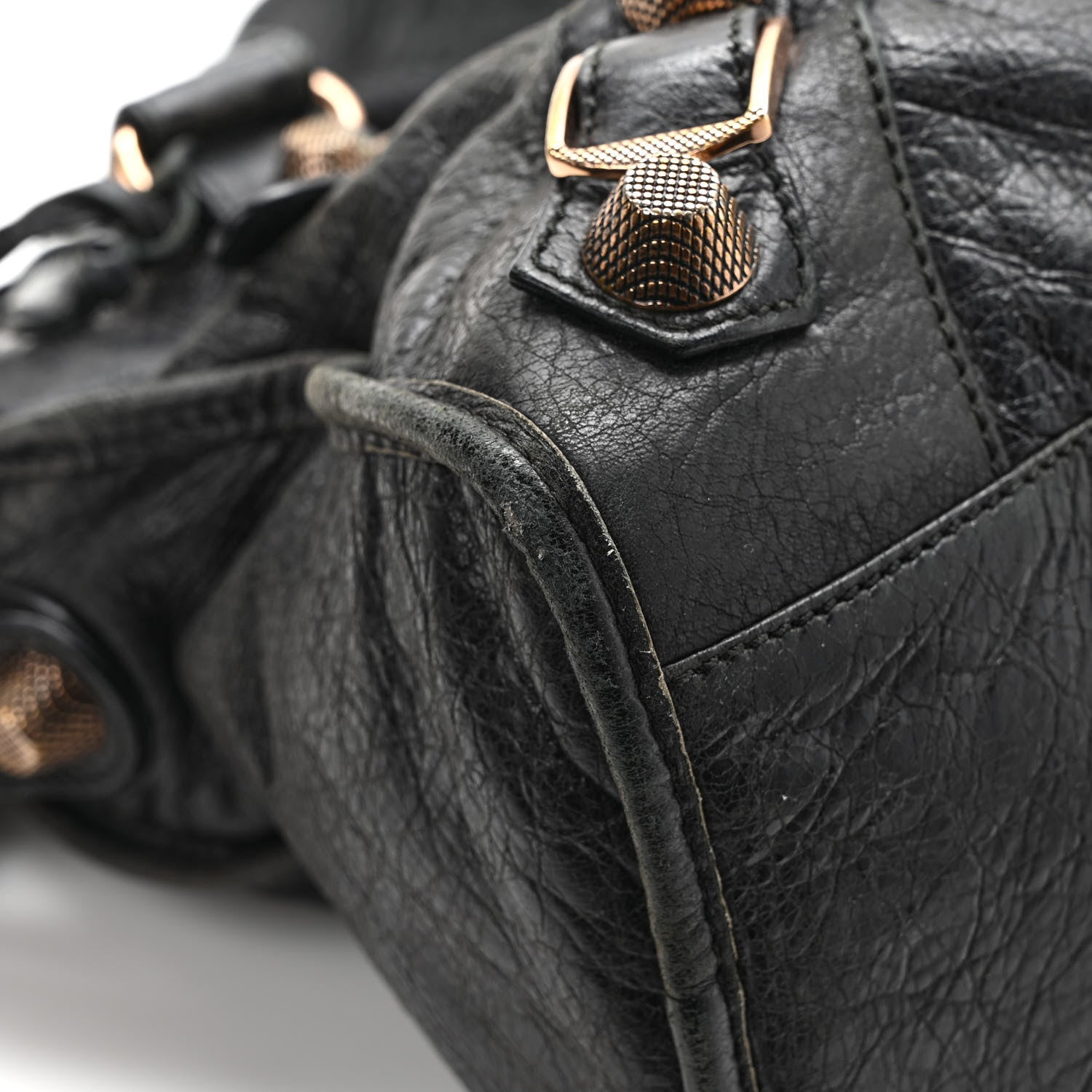 Balenciaga Agneau Giant 21 Rose Gold Hardware City Black 10 of 13